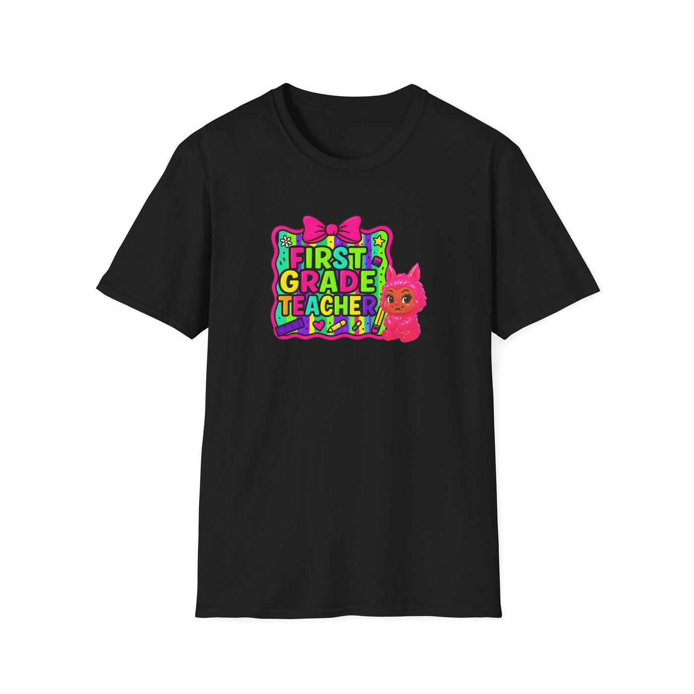 First Grade Teacher Back-to-School Tee – Bright, Bold & Ready to Teach!