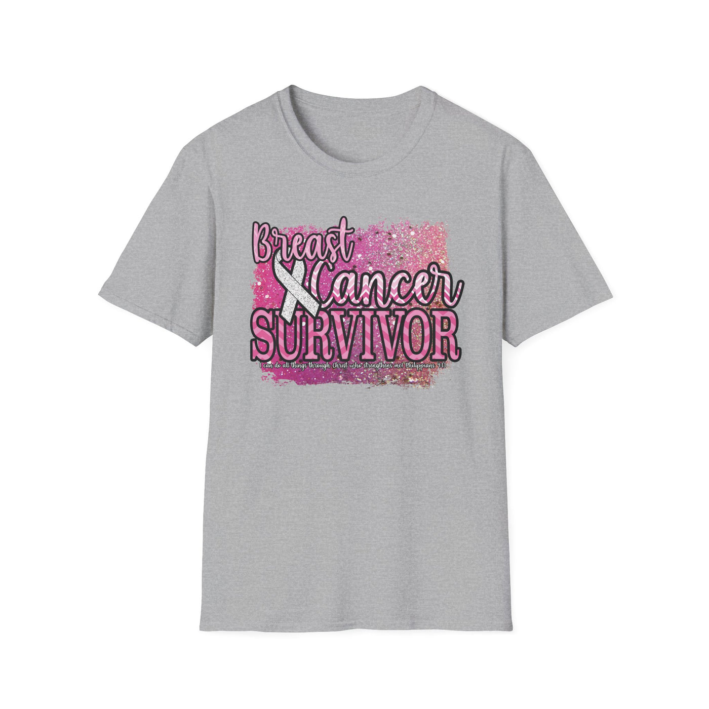 Empowered Survivor | Breast Cancer Awareness T-shirt for Women