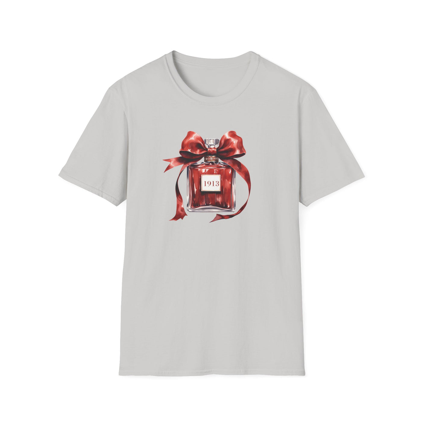 1913 Inspired Perfume Bottle T-Shirt | Chic Sorority-Inspired Tee for Everyday Confidence