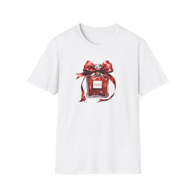 1913 Inspired Perfume Bottle T-Shirt | Chic Sorority-Inspired Tee for Everyday Confidence