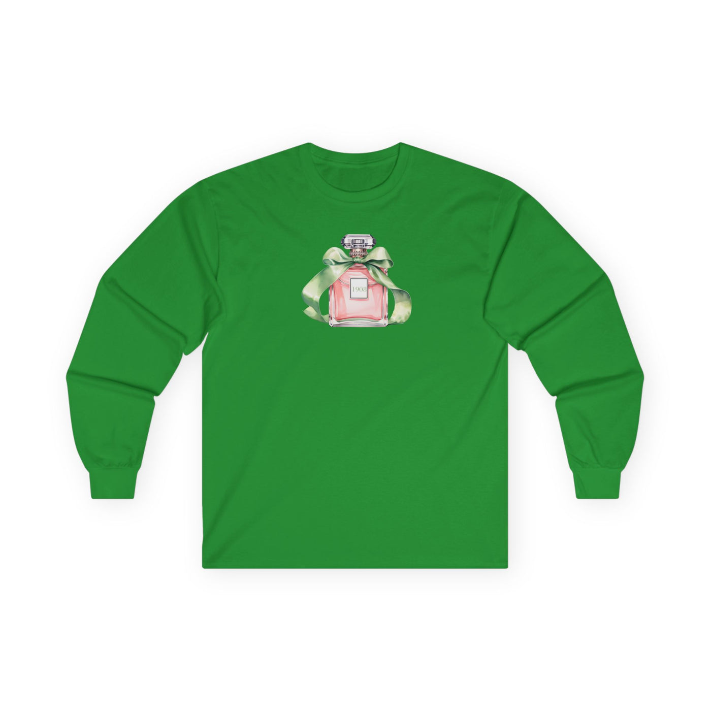 "Pretty & Polished" AKA-Inspired Perfume Bottle Long Sleeved T-Shirt – Divine 1908 Style