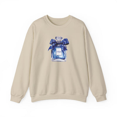 1920 Inspired Perfume Bottle Sweatshirt | Elegant Sorority-Inspired Fashion