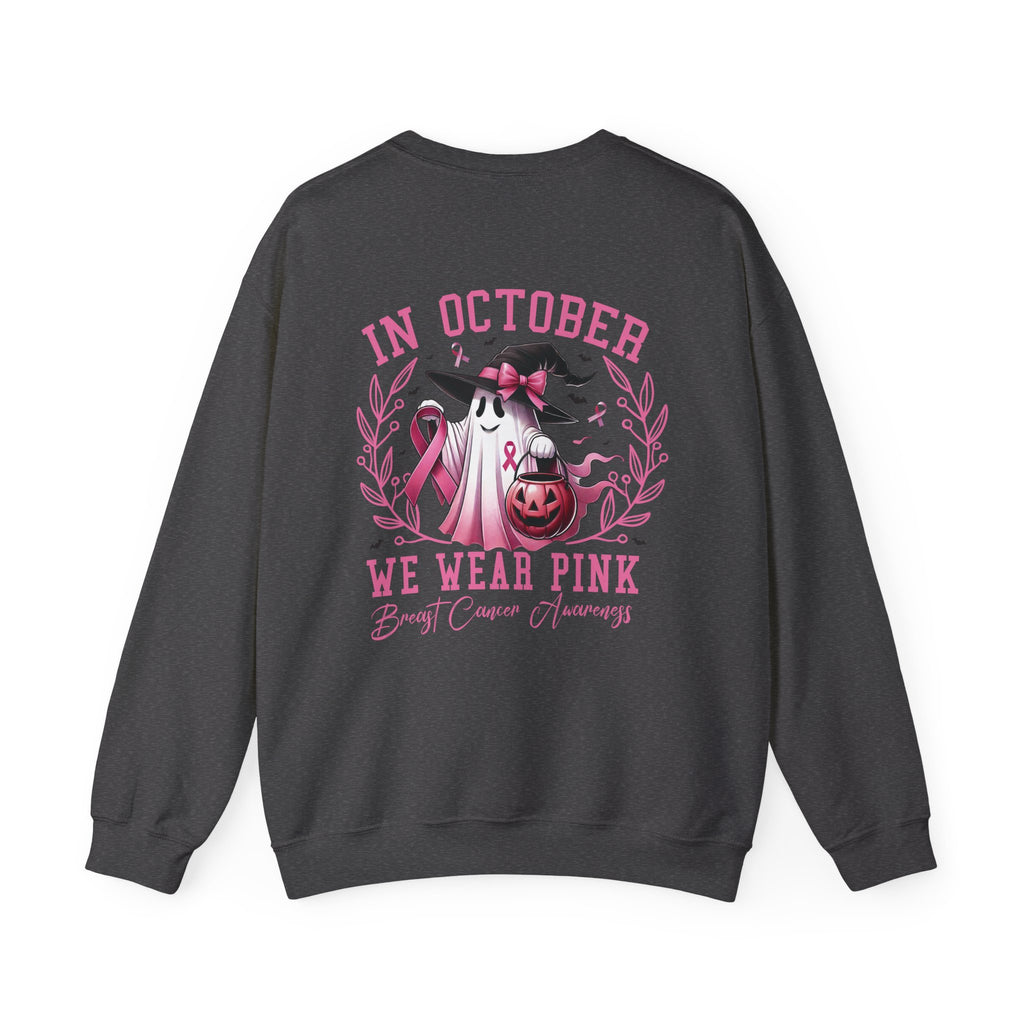Breast Cancer Awareness Halloween Sweatshirt