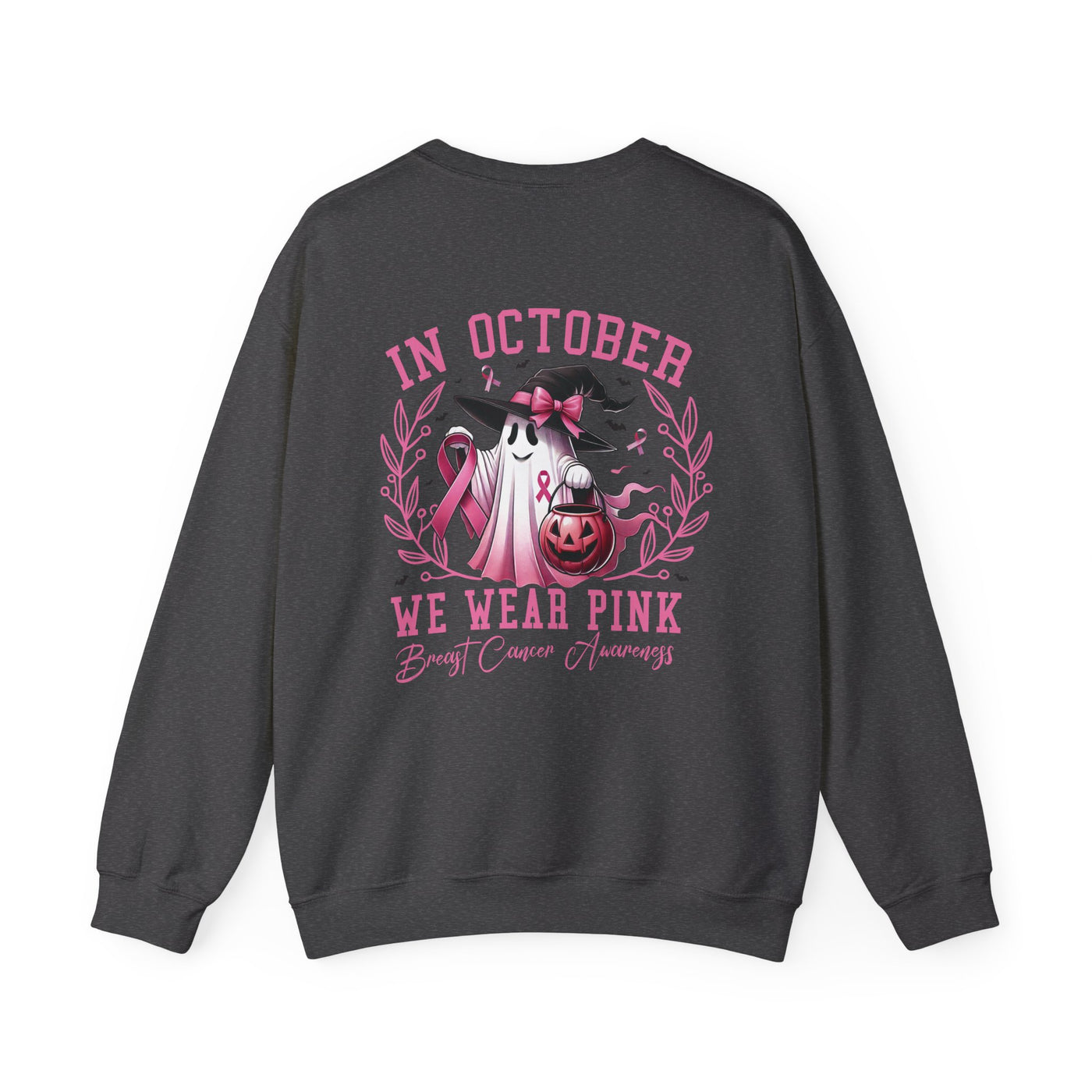 Breast Cancer Awareness Halloween Sweatshirt