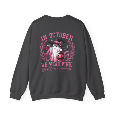 Breast Cancer Awareness Halloween Sweatshirt
