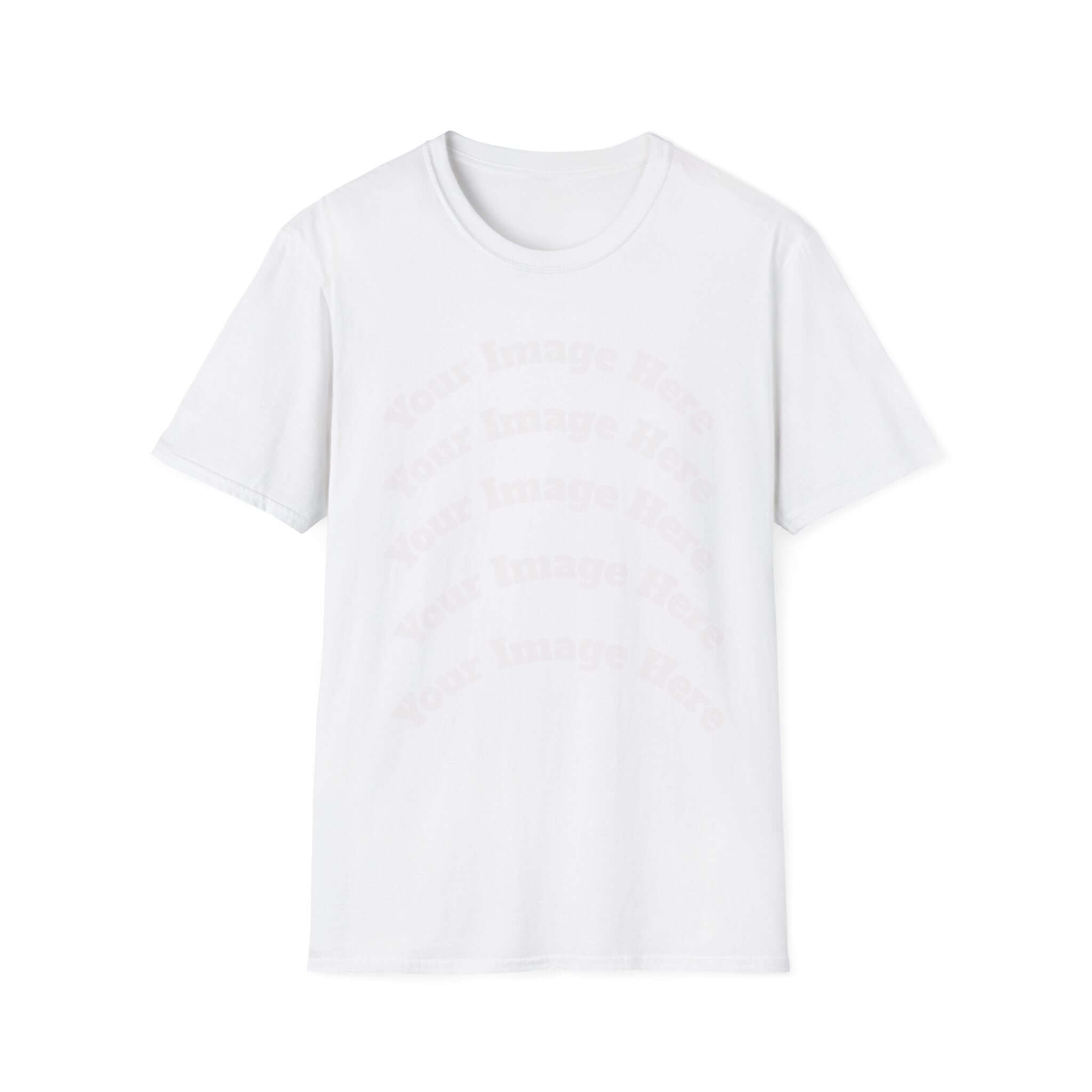 Customizable Blank T-Shirt – Upload Your Design