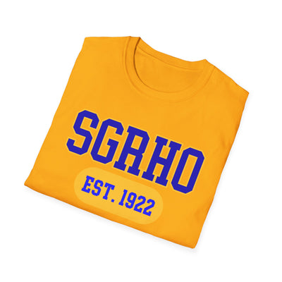 Bold SGRHO T-Shirt – Sigma Gamma Rho Sorority Inspired | EST. 1922 Greek Apparel