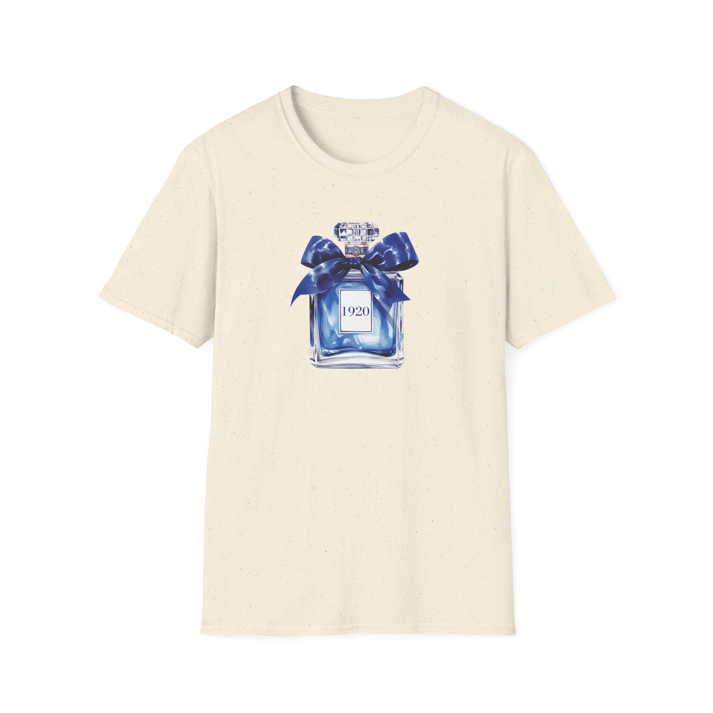 1920 Inspired Perfume Bottle T-Shirt | Chic Sorority-Inspired Tee for Everyday Wear
