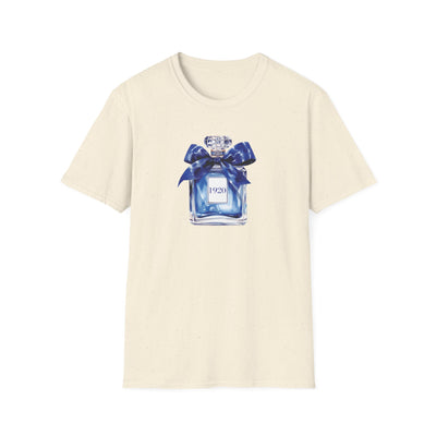 1920 Inspired Perfume Bottle T-Shirt | Chic Sorority-Inspired Tee for Everyday Wear