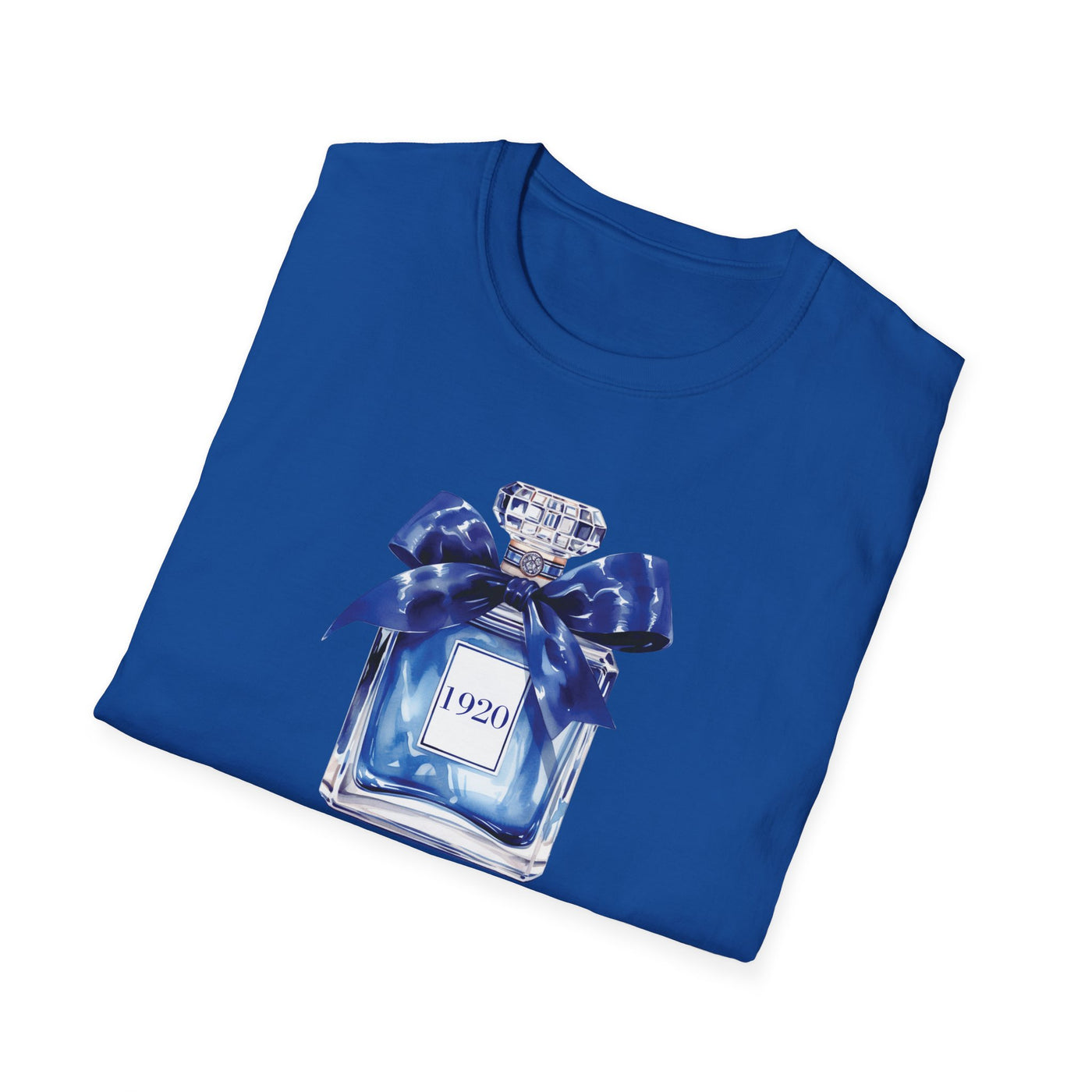 1920 Inspired Perfume Bottle T-Shirt | Chic Sorority-Inspired Tee for Everyday Wear