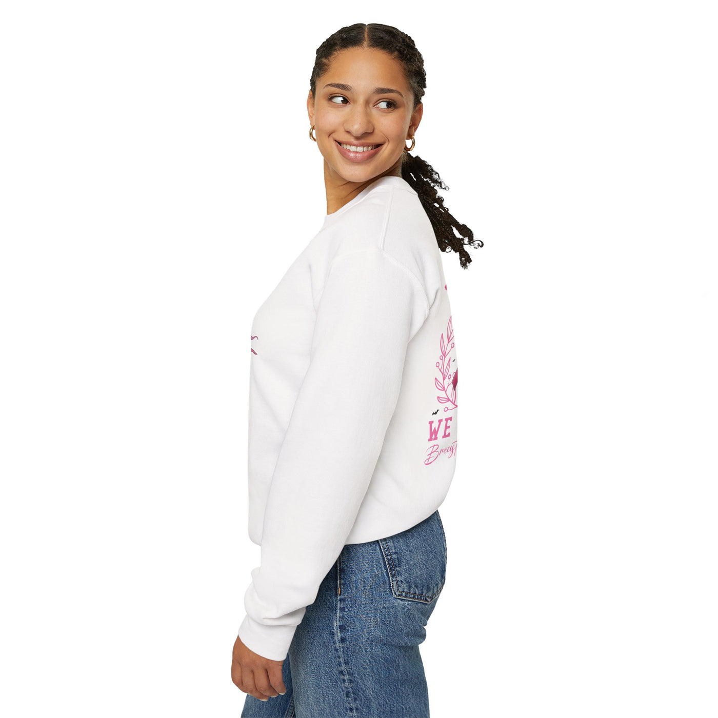Breast Cancer Awareness Halloween Sweatshirt