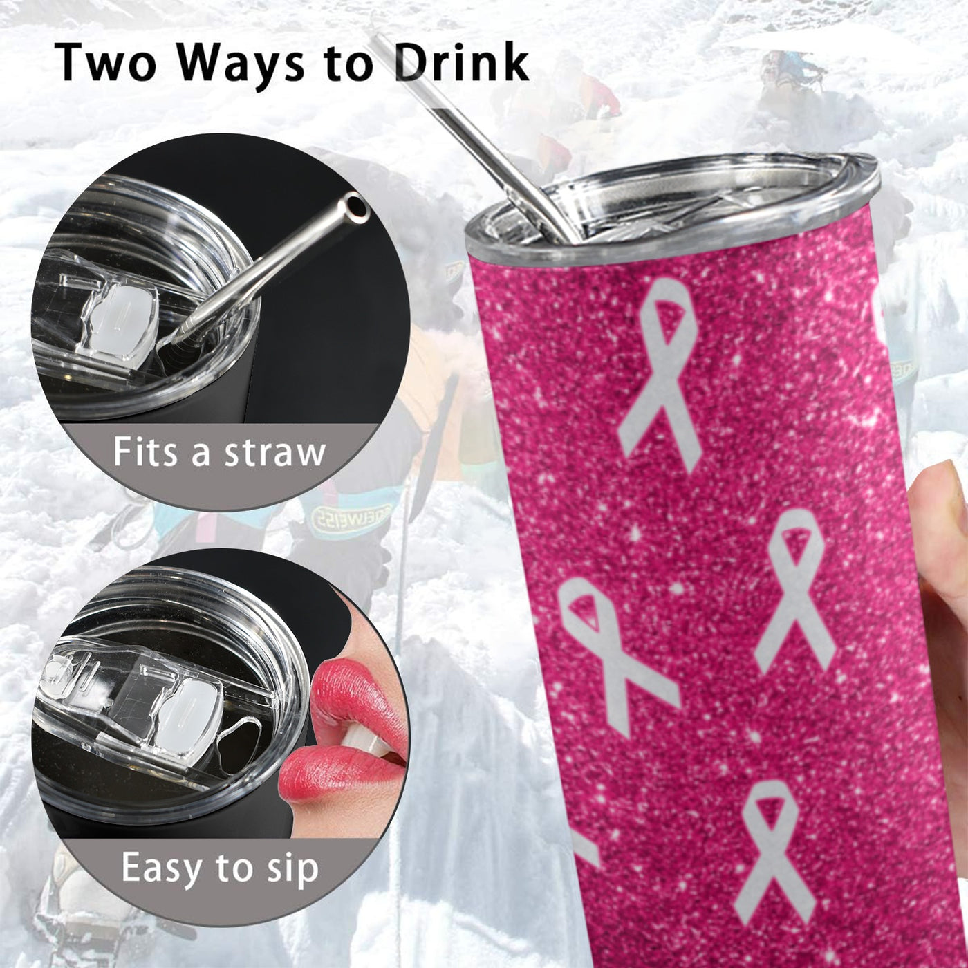 Breast Cancer Awareness Tumbler