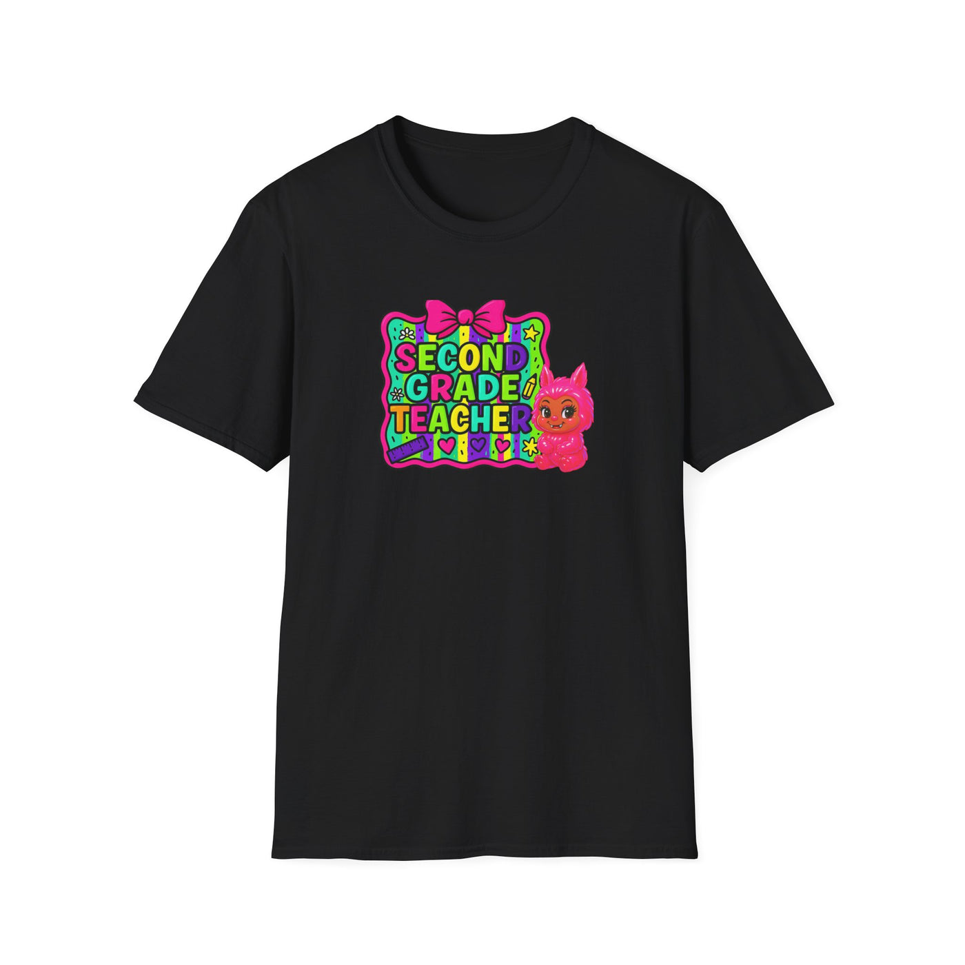 Second Grade Teacher Back-to-School Tee – Bold & Bright Educator Style