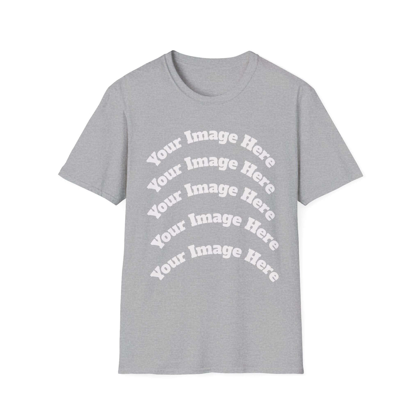 Customizable Blank T-Shirt – Upload Your Design