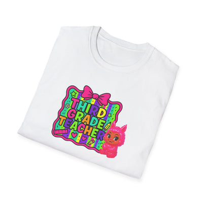 3rd Grade Teacher Tee – Vibrant Back to School Shirt for Educators