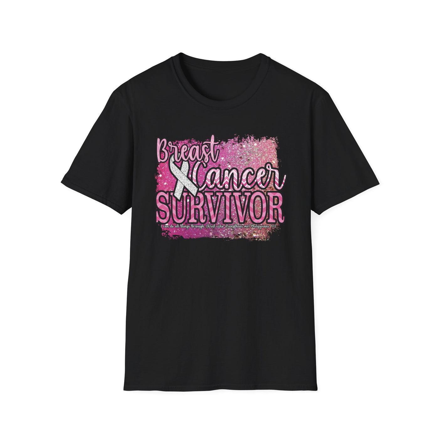 Empowered Survivor | Breast Cancer Awareness T-shirt for Women