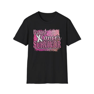 Empowered Survivor | Breast Cancer Awareness T-shirt for Women