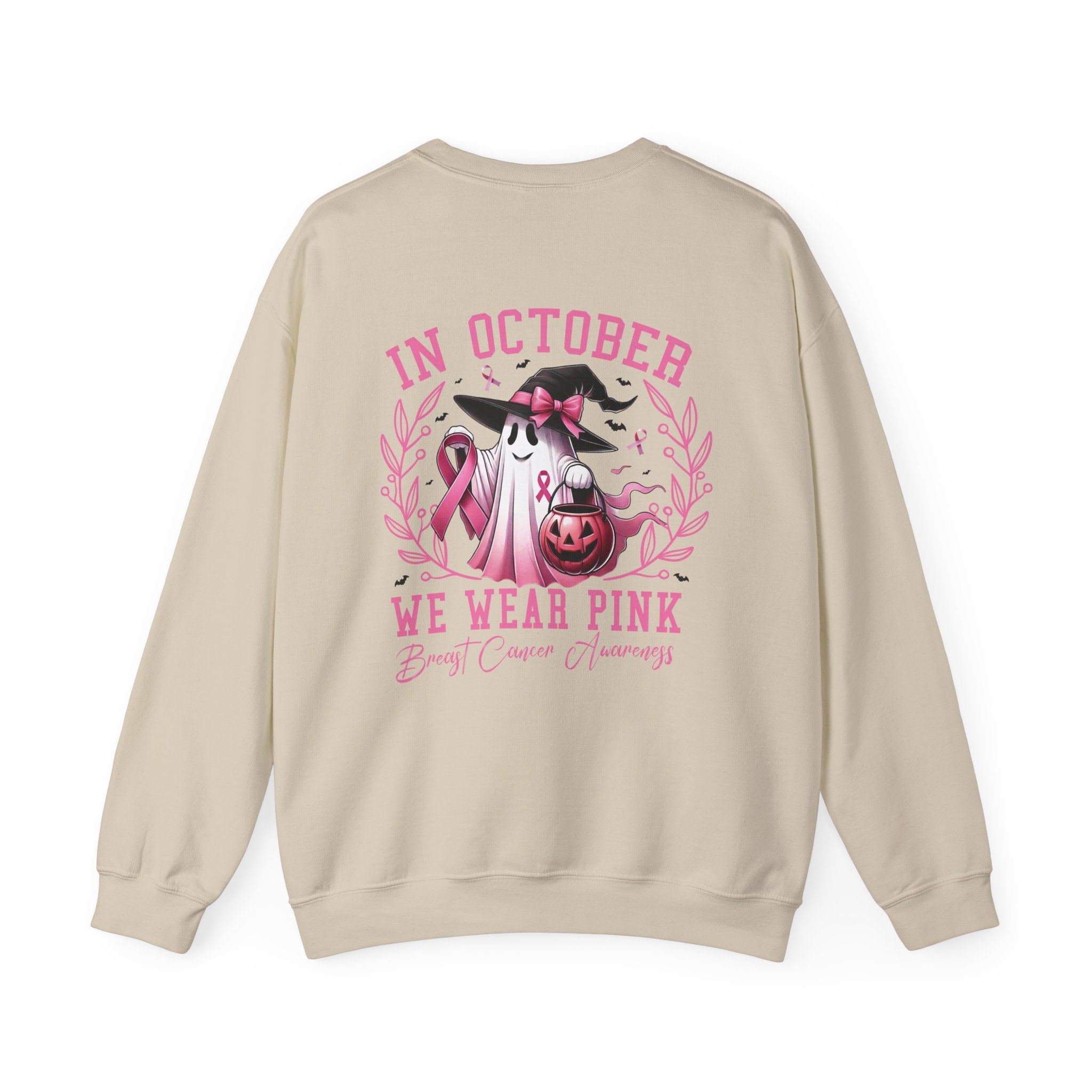 Breast Cancer Awareness Halloween Sweatshirt