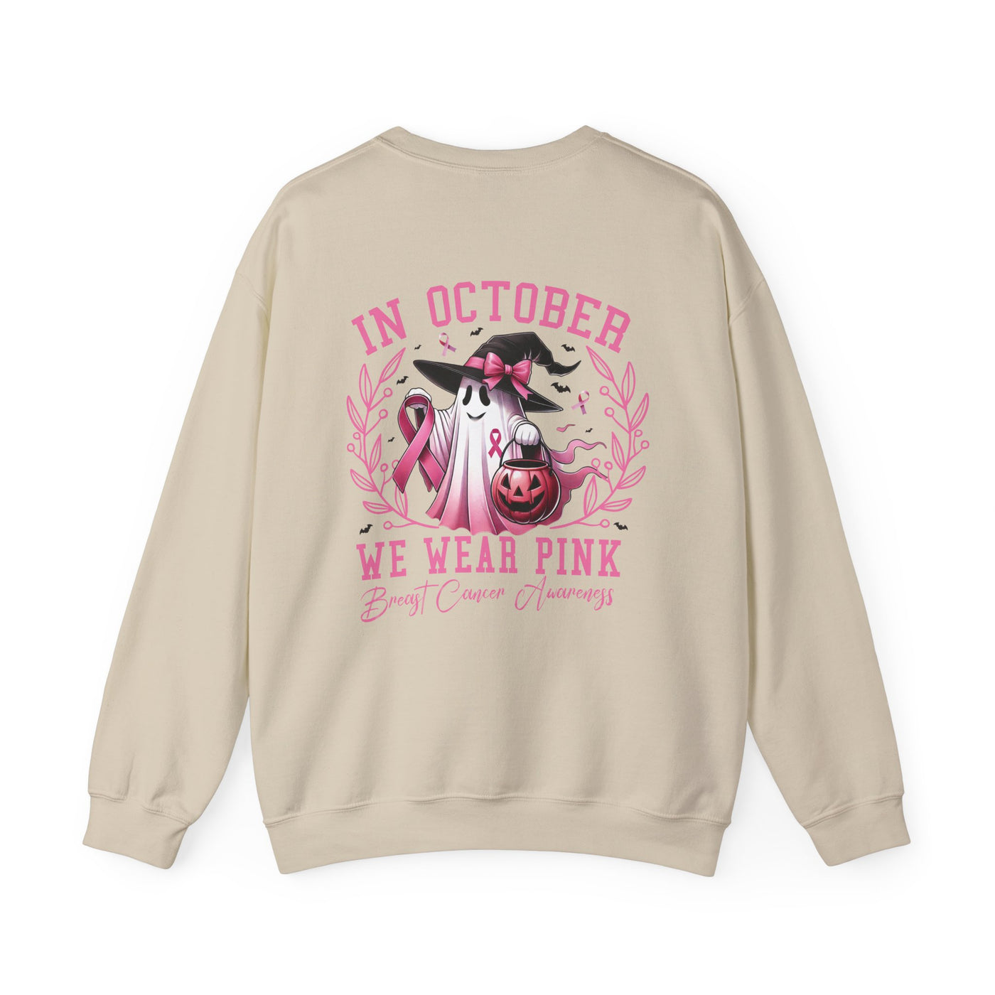 Breast Cancer Awareness Halloween Sweatshirt