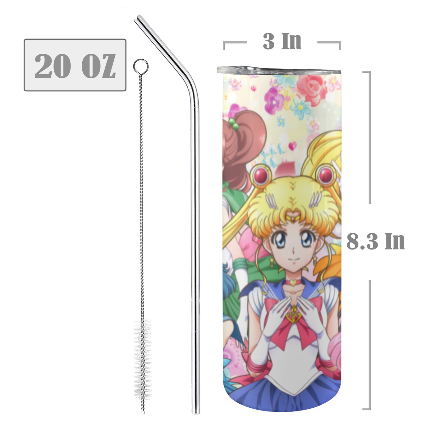 Custom 20 oz Skinny Tumbler