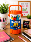 3D Printed “Teacher Life” Glue Stick Can Holder
