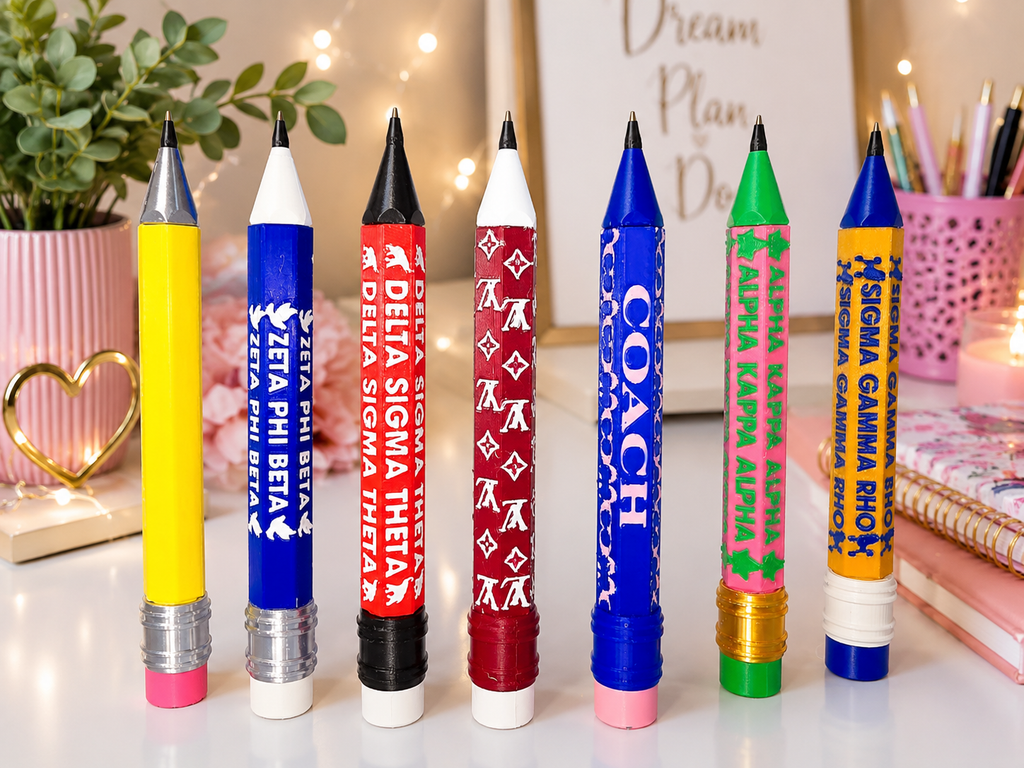 Jumbo 3D Printed Pencil Pen