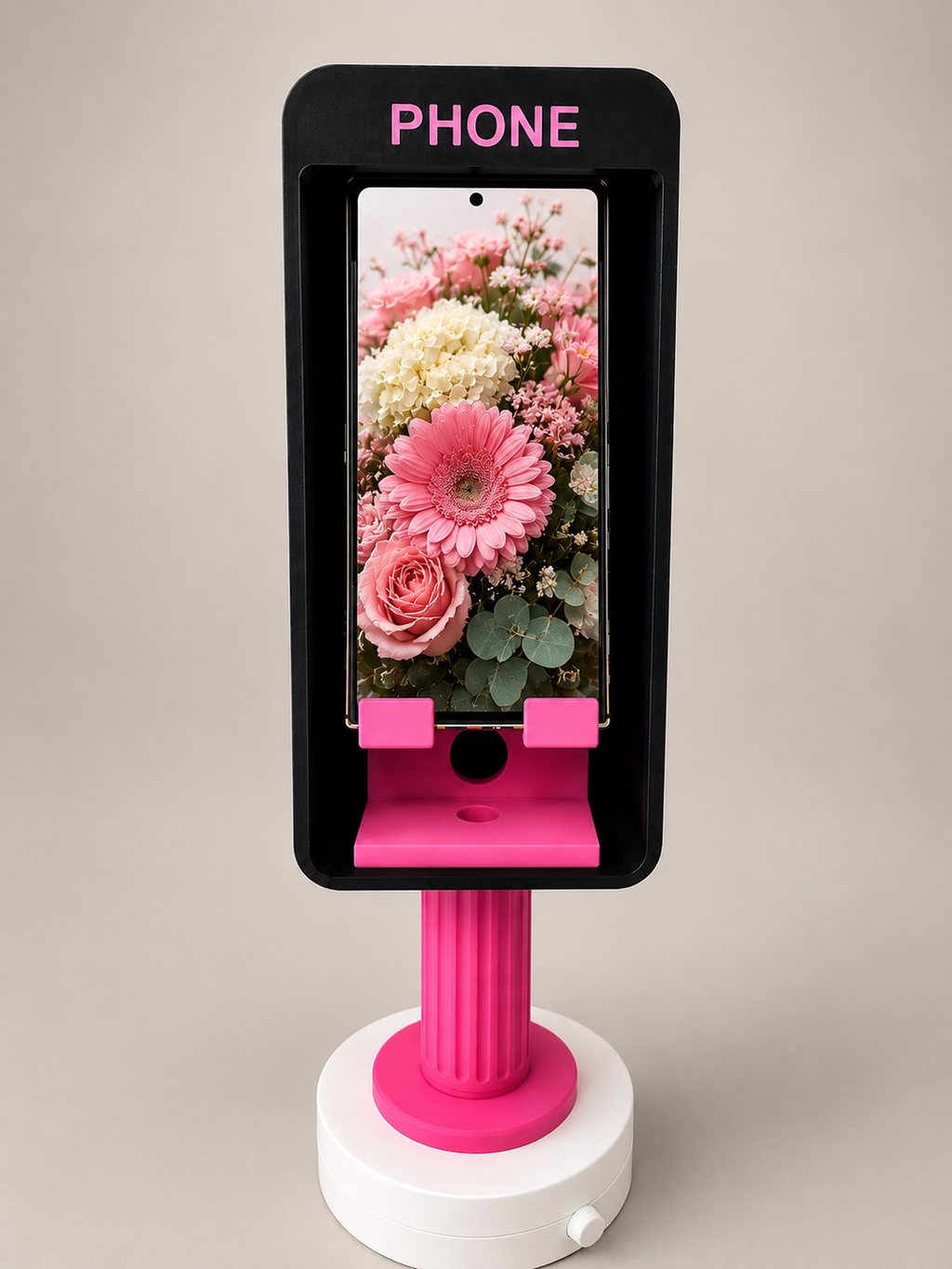 3D Printed Retro Phone Stand