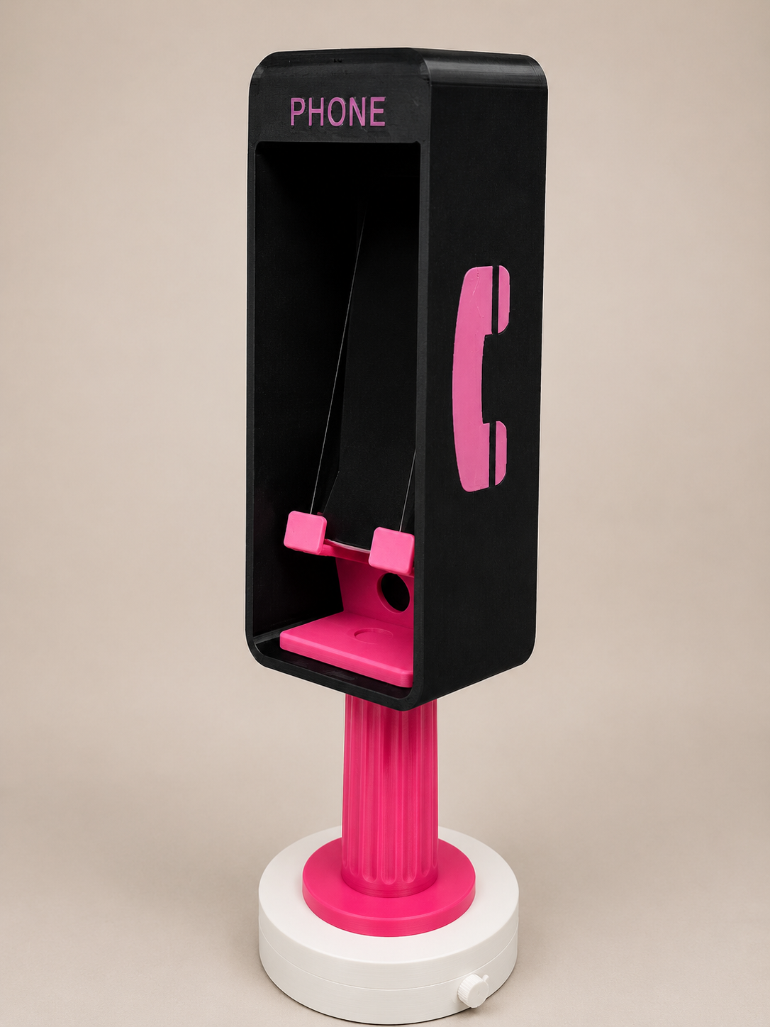 3D Printed Retro Phone Stand