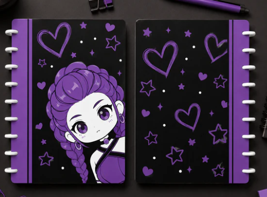 3D Printed Spiral Notebooks