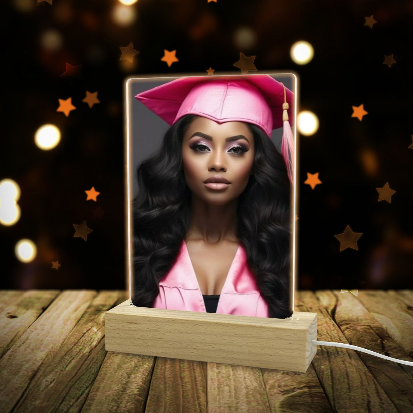 ✨ Custom LED Acrylic Photo Light – Illuminate Your Memories in Style!
