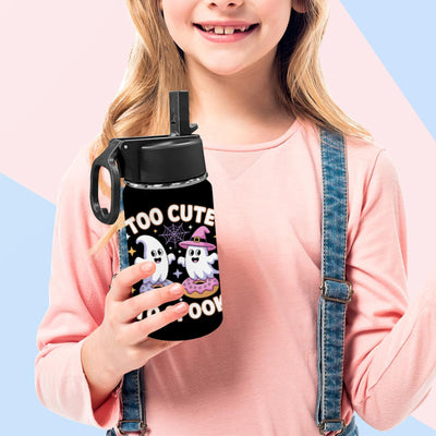“Too Cute to Spook” Kids Halloween Tumbler