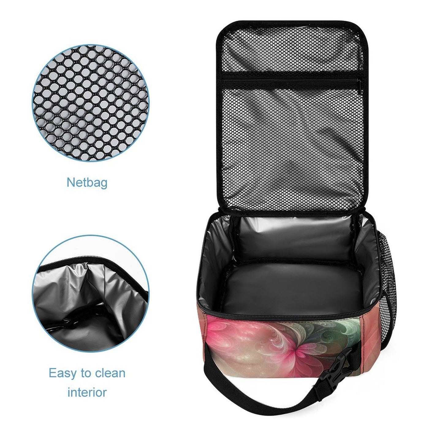 Customizable 3-Piece Floral Backpack Bundle
