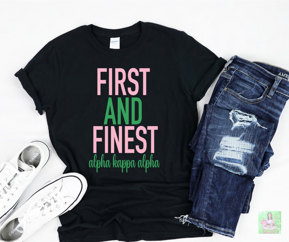 AKA First and Finest T-Shirt