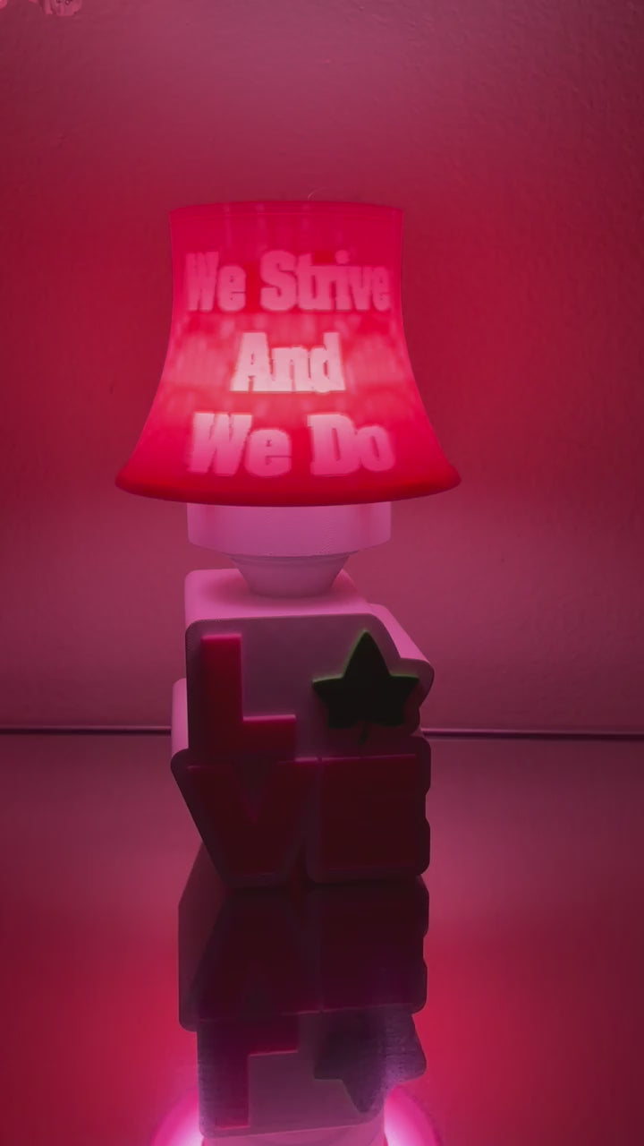 Sisterhood Since 3D Mini Desk Light